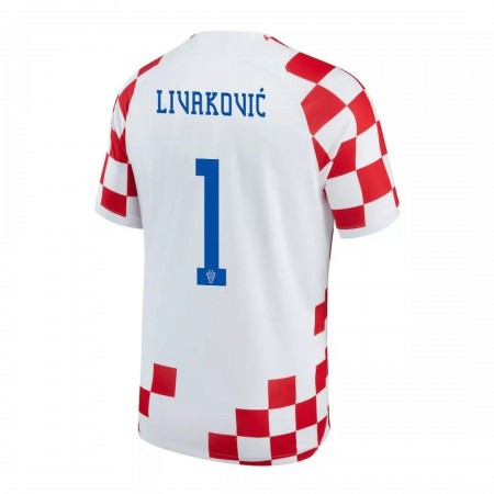 Goedkope Kroatië LIVAKOVIC 1 Thuisshirt World Cup 2022 Goedkope Kroatië LIVAKOVIC 1 Thuisshirt World Cup 2022